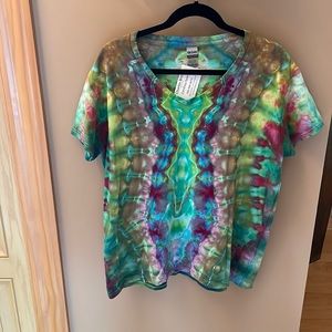 Custom tie dye t shirt